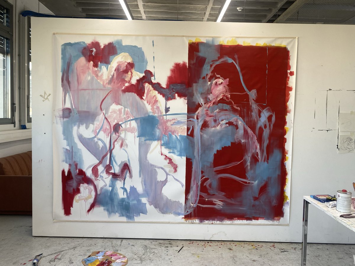 Lipixe's tweet image. First painting in Vienna :3

Oil on canvas
190x250cm