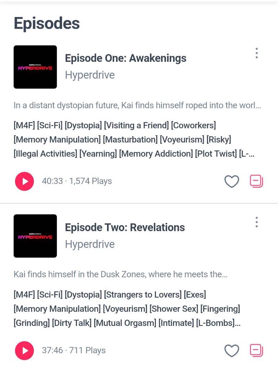 Manny nation, get your headphones ready! 
The first two episodes of ‘Hyperdrive’, the new thriller-romance narrated by Manny Jacinto, are now available on Quinn.

🖇: tryquinn.com/audio/episode-…