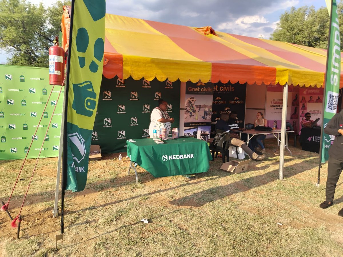 SimplybizSA's tweet image. 🚀 What an incredible day at #MTELephalale 2025!

Yesterday, we joined forces with 9 amazing small businesses at one of Limpopo’s key mining and technical expos — connecting, learning, and showcasing innovation.

#SimplyBiz #PoweredByNedbank #MTELephalale #SupportSmallBusinessl