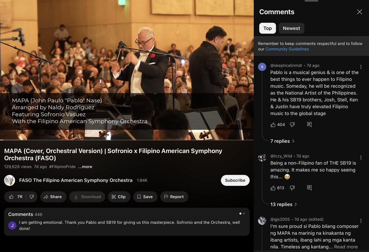 Dumaan sa YT..
Nakakasoft mabasa name ni Pau🥹🥹🥹

#NETIZENSCHOICE #PABLO for Asian Celebrity of the Year #ACOTY2025 #ACOTY2025PABLO <a href="/thenreport/">The Netizens Choice Magazine</a>

<a href="/imszmc/">PABLO</a> #SB19_PABLO

🔗 youtu.be/7-P6lLxg-gU?si…