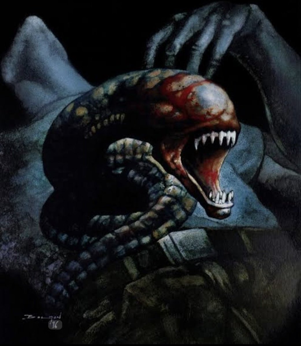 John Bolton #horror #art #alien