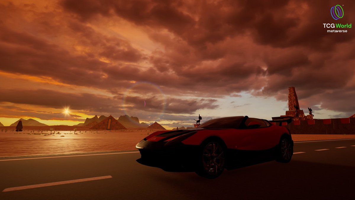 Engine on. Music up. 🔥 

Just you, the open desert, and the glow of Los Solaris fading into the night.

That golden-hour drive… it’s something special!
