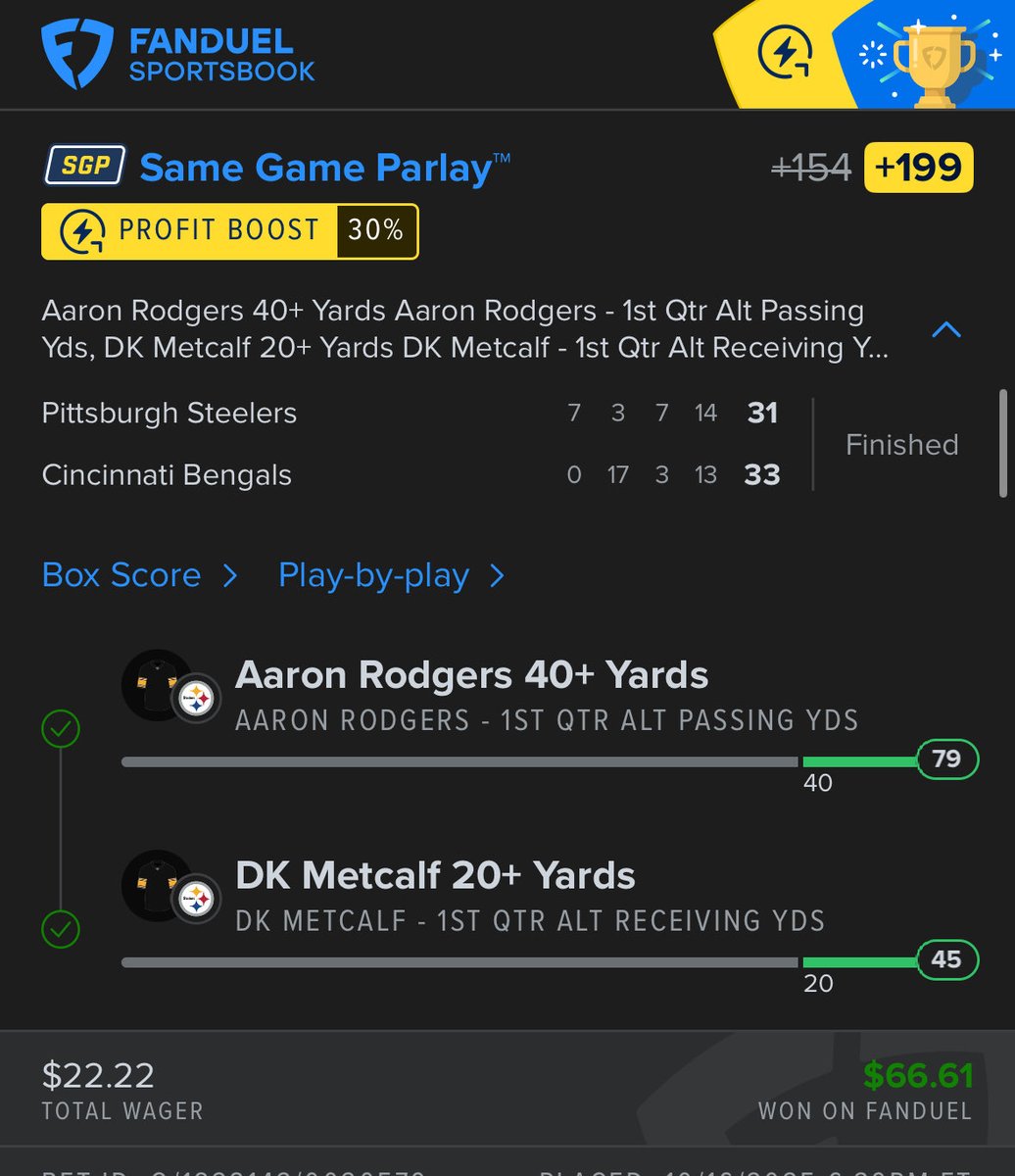 godfrey0704's tweet photo. @CodyBrownBets 
True story I have been tailing your plays on and off for a couple of years now!! We finally matched one up!! You been the man for a long time bro Montana mad props!!!!! Keep up the good work https://t.co/EAlmwATGYe