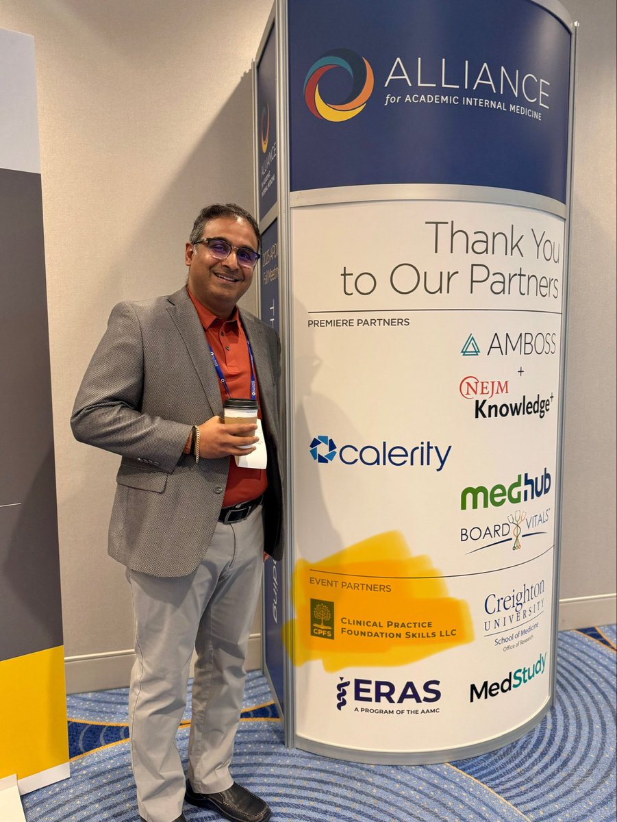 mannuru123's tweet photo. Clinical Practice Foundation Skills (CPFS) LLC is proud to partner with @APDIM for the Fall Meeting in Atlanta — our 2nd consecutive year! 👏
Honored to support @AAIMOnline and leaders advancing medical education and residency training.

#APDIM #AAIM #MedicalEducation #ResidencyTraining #CPFS #IMGs #Match2026