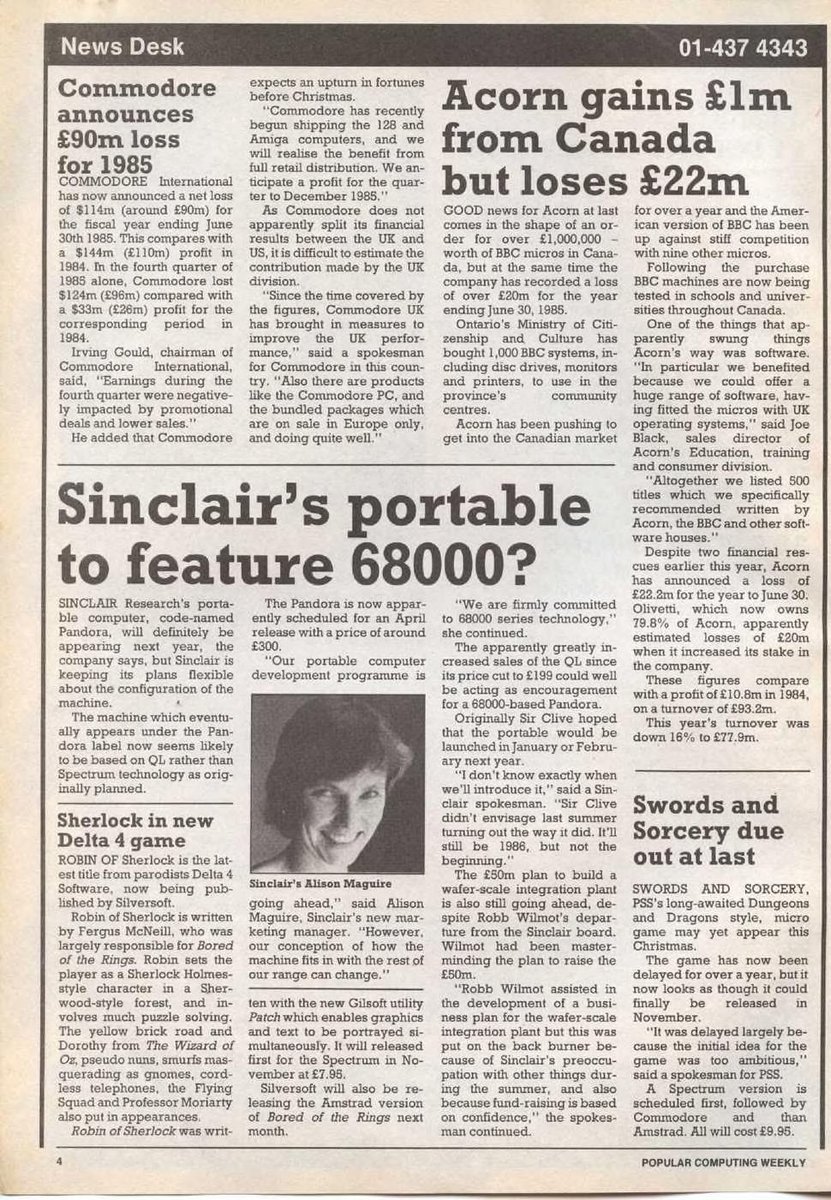 40 years ago, British Telecom bought Beyond Software, a deal that seemingly had few benefits, with Beyond disappearing as a brand very quickly. Commodore and Acorn were losing shedloads of money, and Domark released the utterly shite Friday the 13th. And man, it really was shite.