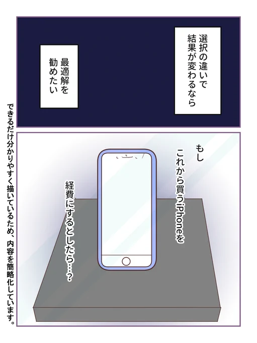 iPhone17の経費化はこうやって行って下さい。 