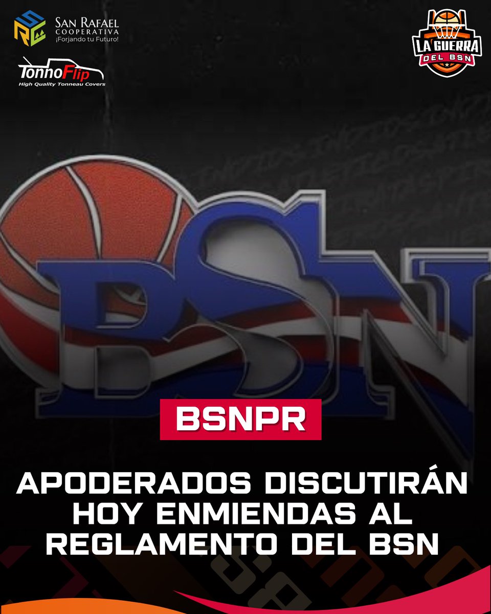#BSNPR | APODERADOS DISCUTIRÁN HOY ENMIENDAS AL REGLAMENTO DEL BSN

Los apoderados del Baloncesto Superior Nacional efectuarán hoy, viernes, una importante reunión para discutir y votar sobre distintas enmiendas al reglamento de la liga, de cara a la próxima temporada 2026.