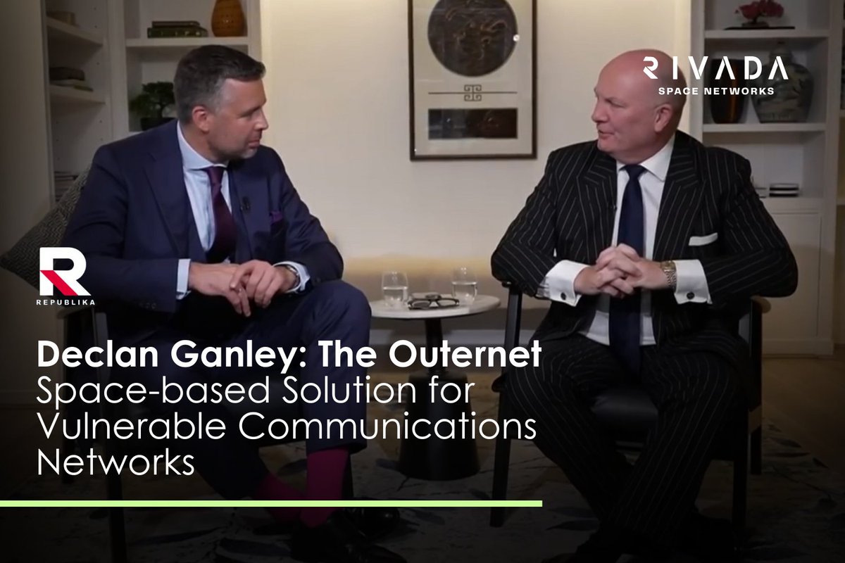 Subsea cable cuts are now a regular occurrence, highlighting the vulnerability of terrestrial infrastructure and the consequences of communications disruption to every aspect to our lives.

<a href="/RepublikaTV/">Telewizja Republika 🇵🇱 #włączprawdę</a> spoke to CEO <a href="/declanganley/">Declan Ganley</a> about our unique space-based solution: The