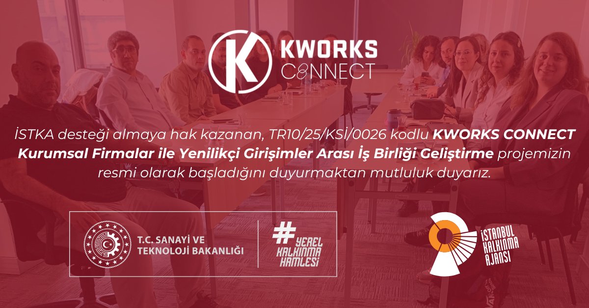 KWORKS CONNECT resmen başladı! 🚀

KWORKS tarafından <a href="/istkaorgtr/">İSTKA</a> desteğiyle yürütülen KWORKS CONNECT, kurumsal firmalar ile yenilikçi girişimler arasında sürdürülebilir, ölçeklenebilir ve yatırım destekli işbirlikleri geliştirmeyi amaçlıyor.

Gelişmeleri takipte kalın! 🌍