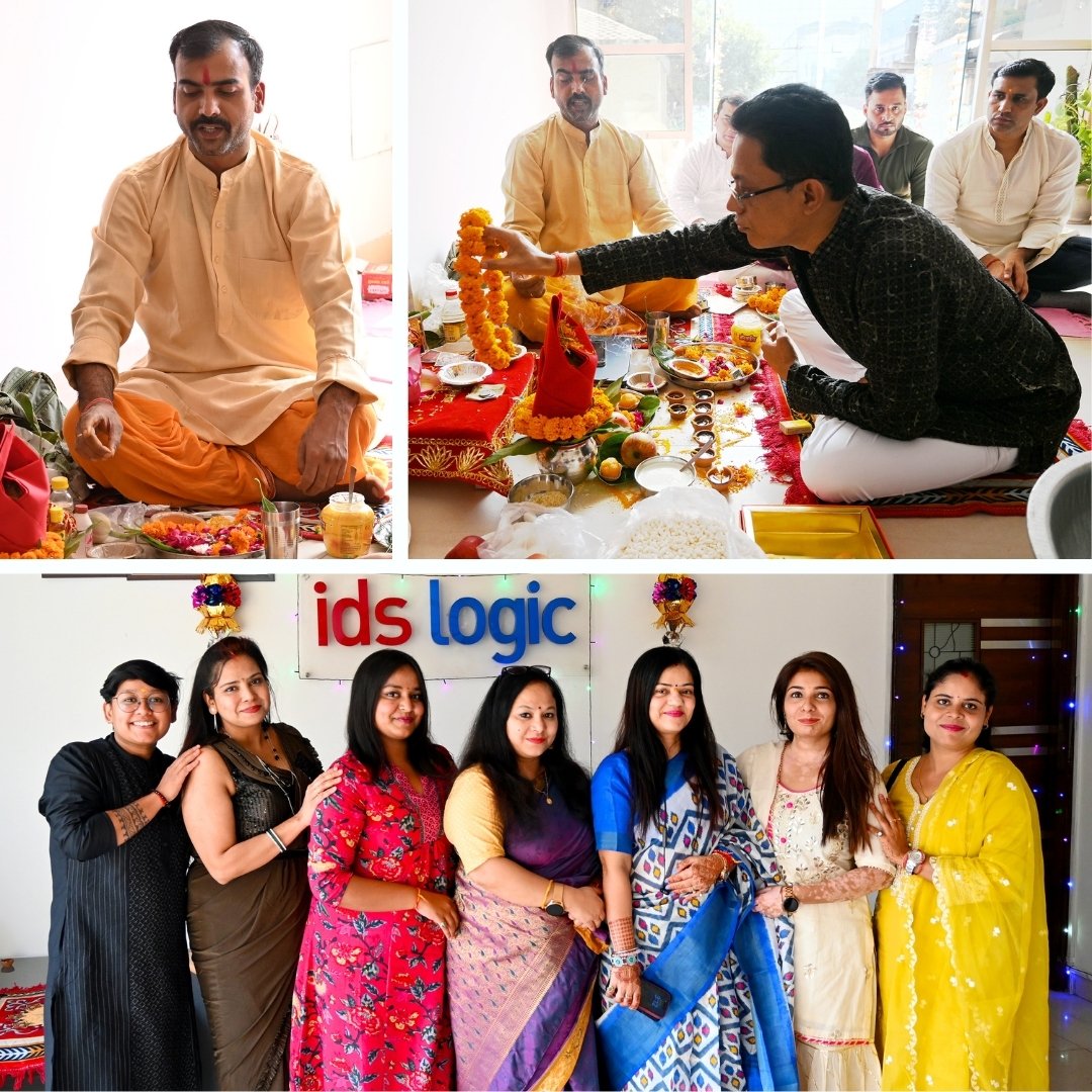 idslogic's tweet image. Celebrating the festival of lights at IDS Logic with joy, teamwork, and festive spirit.
May this Diwali bring new opportunities, success, and happiness to all!
#HappyDiwali #IDSLogic #TeamCulture #FestivalOfLights