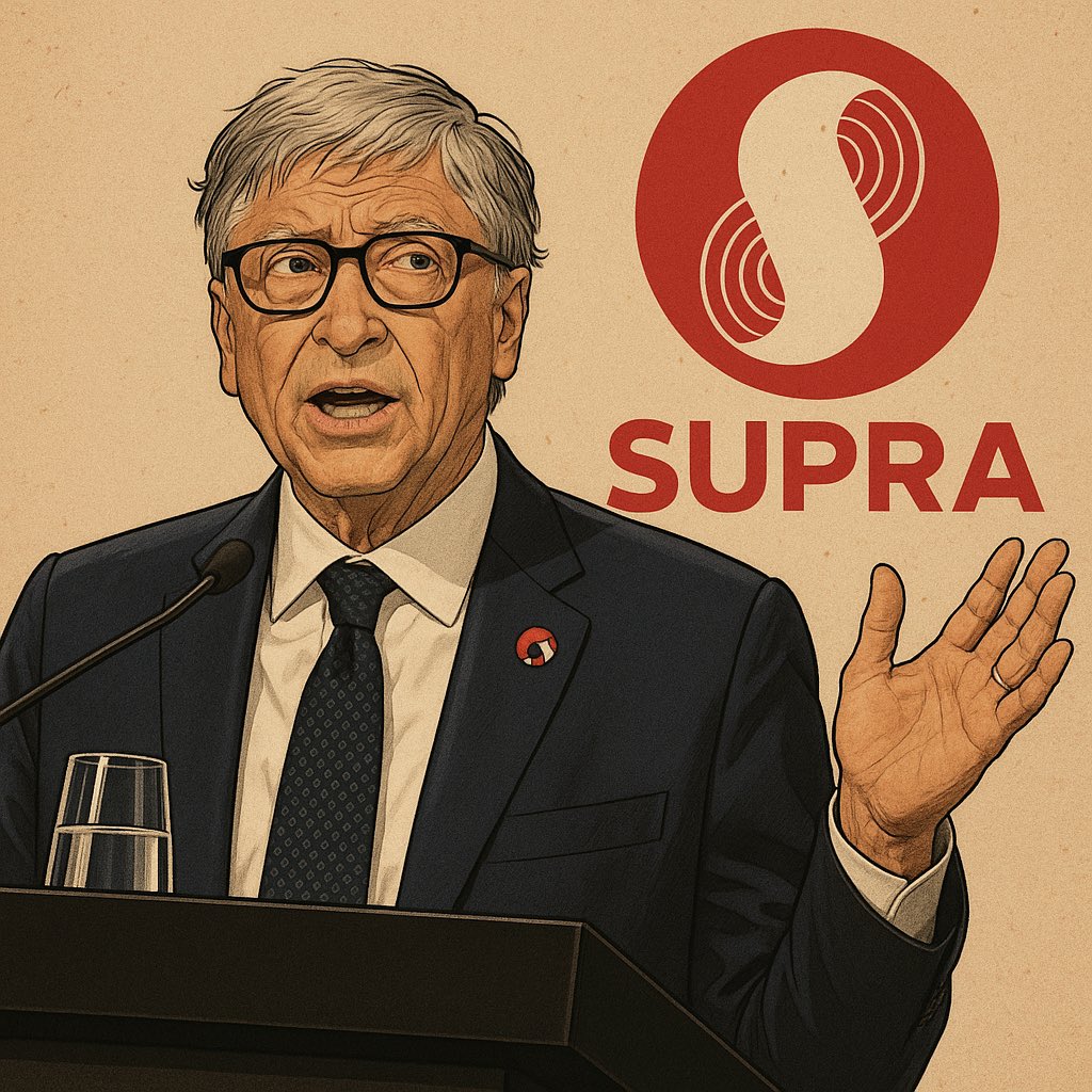 🚀 Every giant once started small.
Bill once had a dream — and built a revolution. 💡

Now it’s SUPRA’s time.
From innovation to transformation, Supra is not just another crypto —
it’s the foundation of a smarter, connected, and decentralized future. 🌐🔥

💎 The world doesn’t