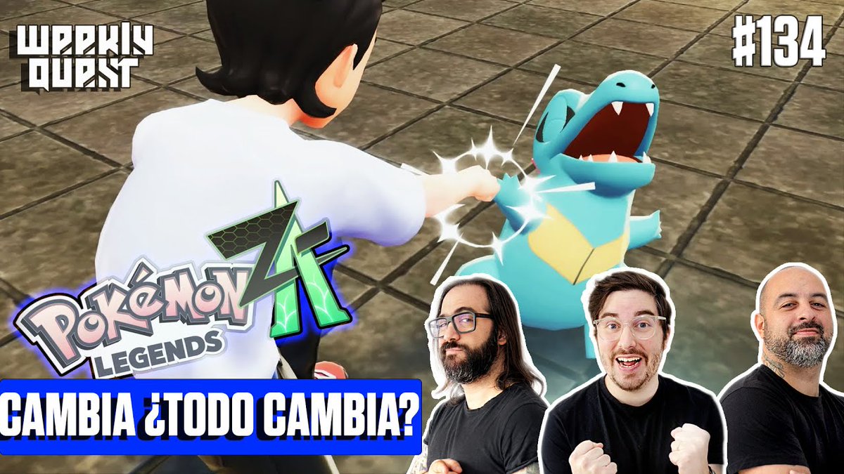 NewGamePlusOK's tweet photo. "¡Atrapalos a todos!" dijeron los hackers cuando le chorearon toda la data de los próximos juegos a Pokemon de nuevo. 

@guilloleoz  &amp; @RippyRizza te cuentan todo sobre el mega leak, el nuevo #PokemonZA y mucho más en un nuevo #WeeklyQuest.

Ahora, por
https://t.co/OGTBnlgaaK https://t.co/wnXxUR9bB0