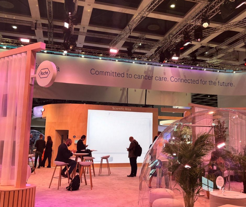 Roche_Plus's tweet image. ¡Arranca #ESMO25! 🚀 Estamos ilusionados de reencontrarnos con la comunidad oncológica para seguir avanzando juntos.

Te esperamos en el stand 3028📍.

 ¡Visítanos!

#Roche #Oncología #Innovación #ESMO2025