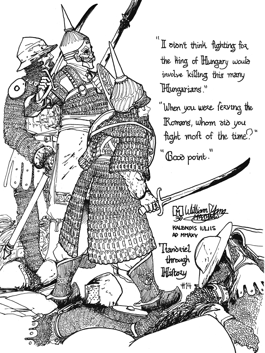 maelstrom30's tweet image. Show me how you draw armour!

I try to keep my inspirations diverse when it comes to armour. Currently doing a series of drawings of historical armour in chronological order called "Tiandriel through History", with my OC Tia as the model.