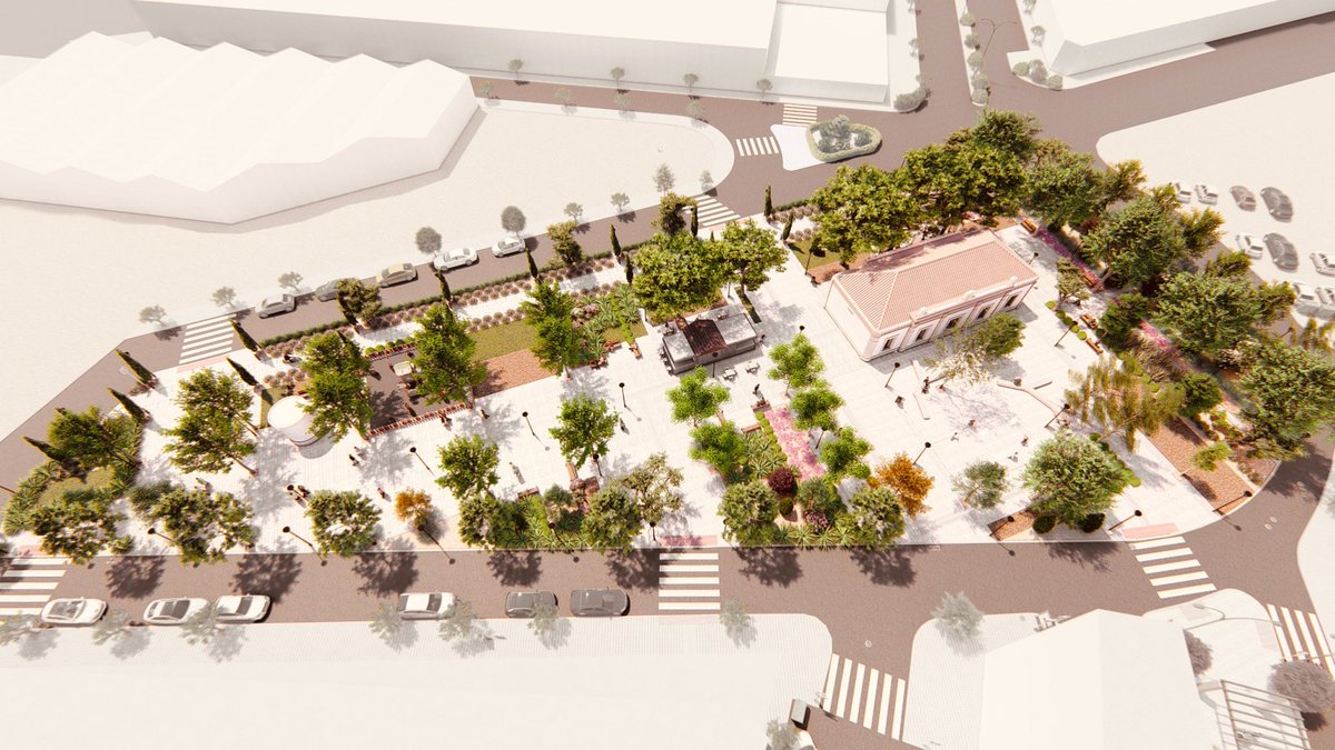 El Plan de Obras y Servicios 2024/2025 destina cerca de 900.000 € en Yecla.

Presentamos su proyecto más ambicioso: el nuevo Jardín de la Estación, que recupera el valor simbólico de la antigua estación y se convierte en un espacio verde para el disfrute de todos.