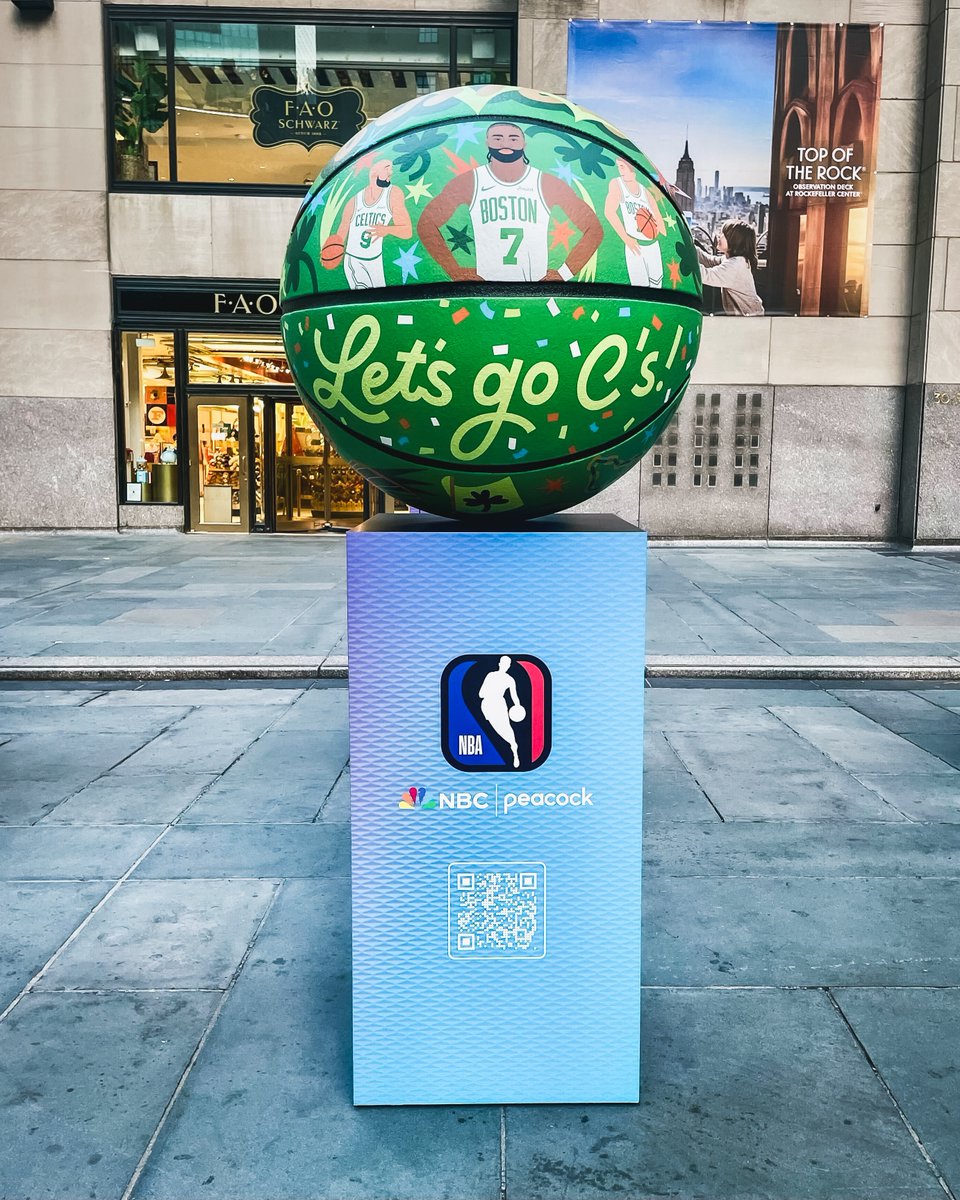 Spotted at 30 Rock in NYC 👀☘️ 