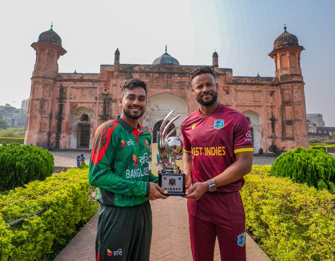 Stage is now set for the opening ODI against Bangladesh. 🏏
