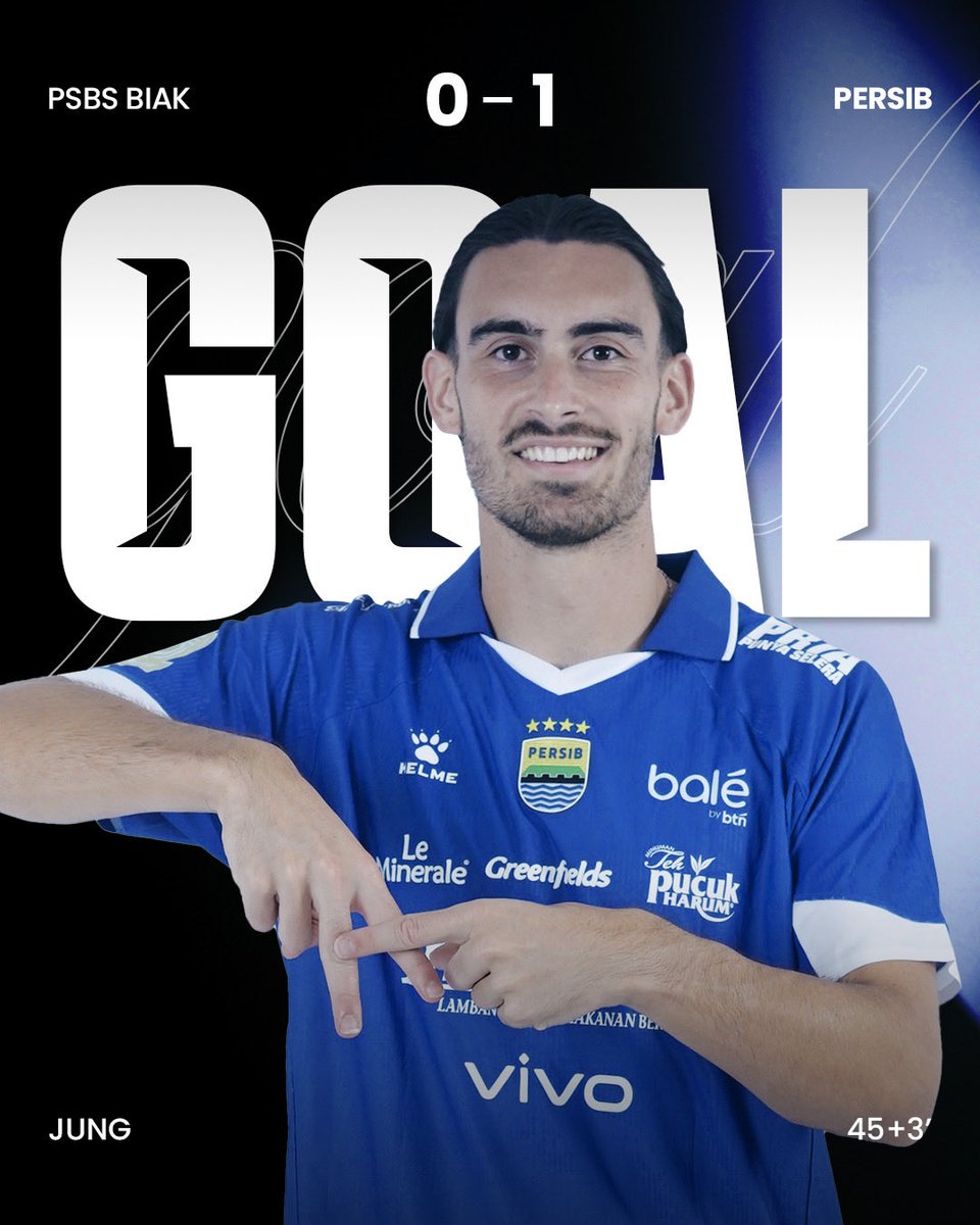 Andrew Jung menuntaskan eksekusi 12 pas dengan tenang, membawa PERSIB unggul lebih dulu! 🔥🔥🔥

#PERSIBDAY #WeArePERSIB