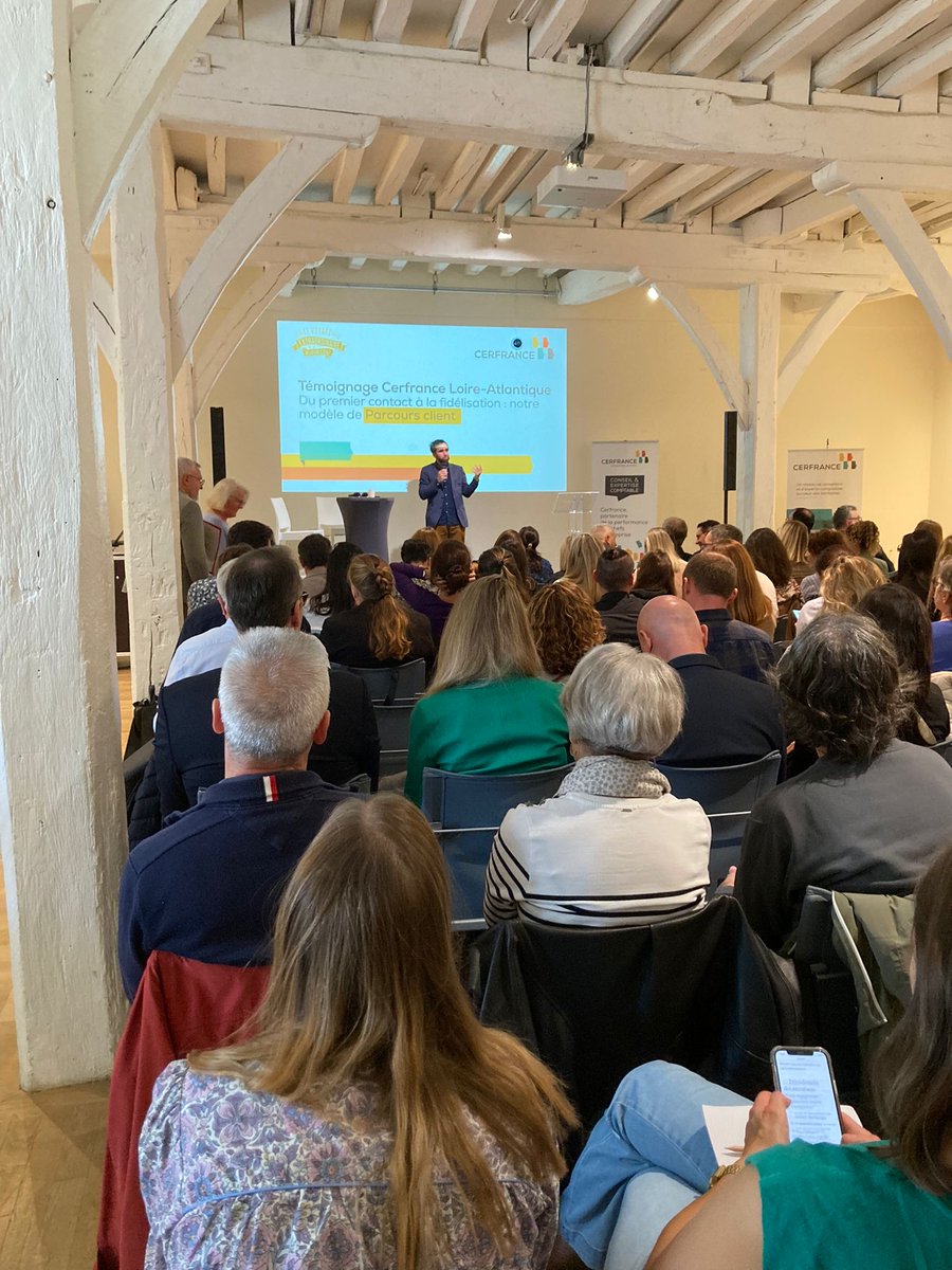 Dans le cadre de notre partenariat de près de 9 ans avec Cerfrance, Alexandre Hurel et Alexandra Amda ont eu le plaisir d’animer cette 5e édition à Nantes, dédiée aux communicants et commerciaux du réseau ✨