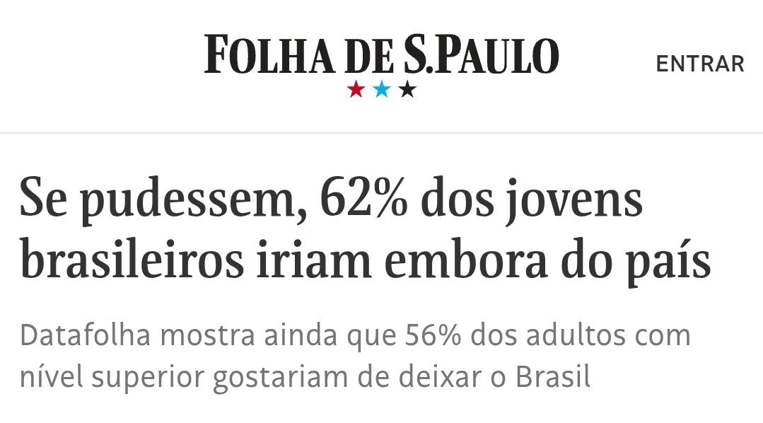 JHdaFonseca's tweet image. DEIXA EU VER SE EU ENTENDI: MAIORIA DOS JOVENS VOTOU NO LULA E AGORA QUEREM METER O PÉ?
negativo. fiquem no bostil.