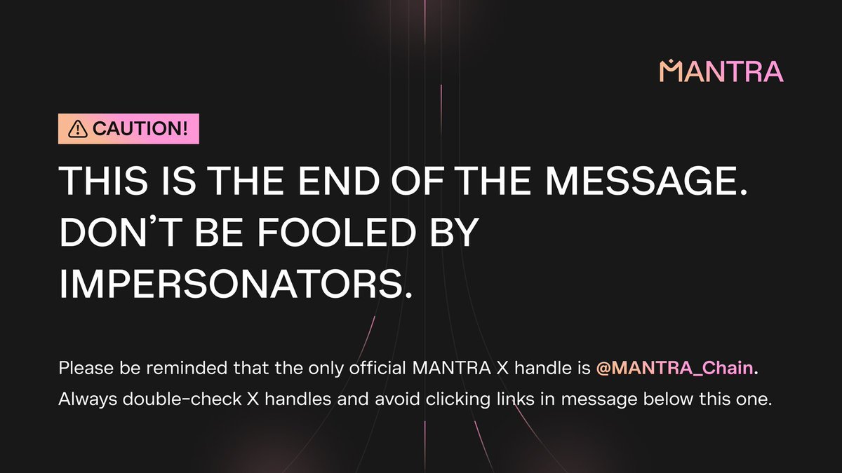 MANTRA | The EVM L1 for RWAs tweet media