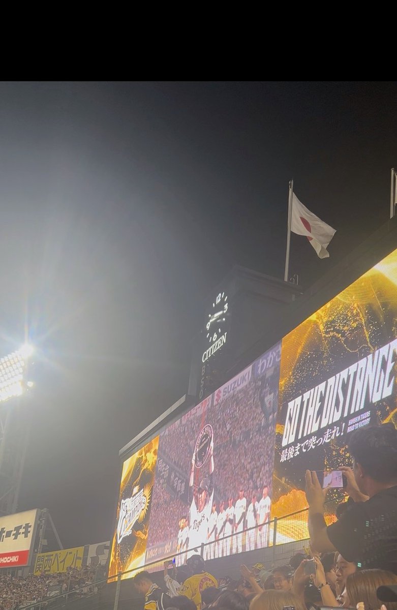 日本一になるぞタイガース!!🐯
岡崎体育おった!!😆