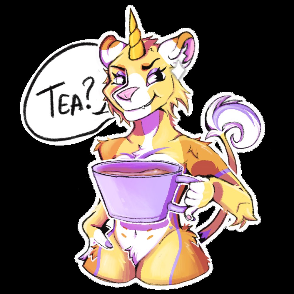 Little sticker for myself, I love tea 🍵