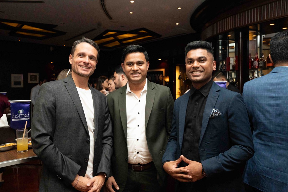 Cocktails. Conversations. Connections.
That’s what Thirsty Thursday is all about.

Thanks to everyone who joined us at The Cigar Bar, <a href="/FairmontDubai/">Fairmont Dubai</a>, and to our fantastic co-hosts <a href="/Cendyn/">Cendyn</a> for an unforgettable evening!

#ThirstyThursday #HospitalityDubai #Cendyn