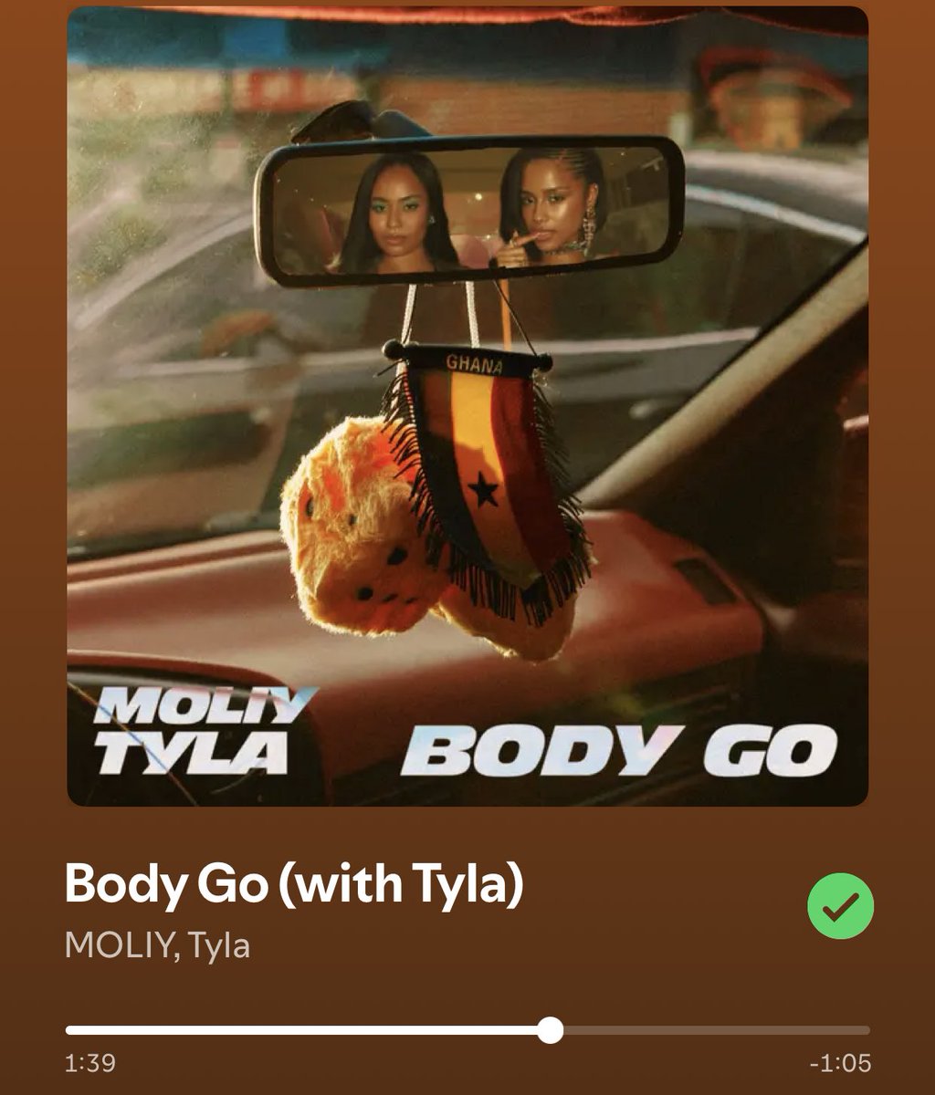 Hitta_0's tweet image. Afternoon mood #BODYGO 

Moliy &amp;amp; Tyla ❤️❤️🔥

 open.spotify.com/track/4UDguq9k…