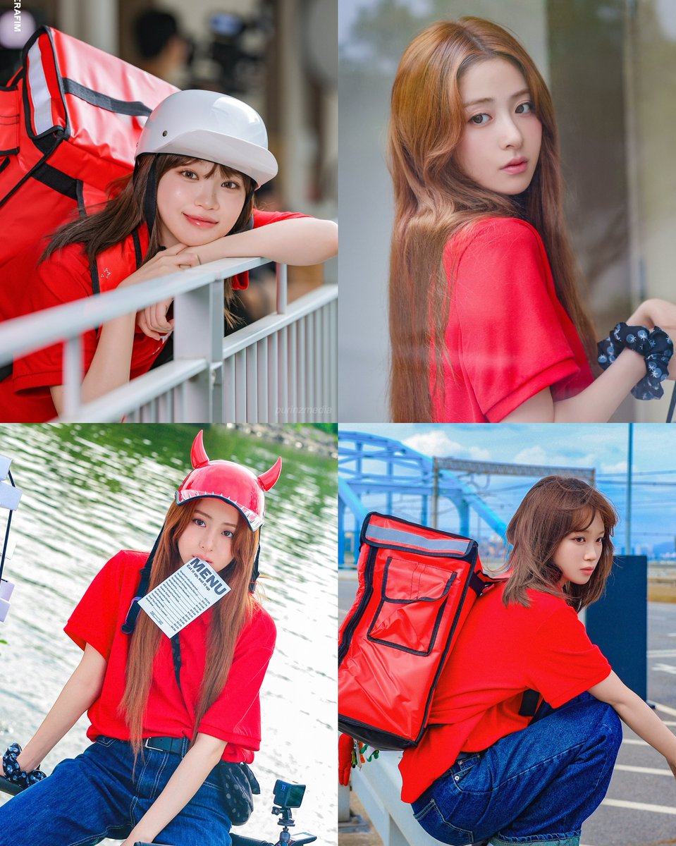 purinzmedia's tweet photo. chaewon &amp; yunjin as your delivery girls 🎀 https://t.co/H5z1jcNC8w