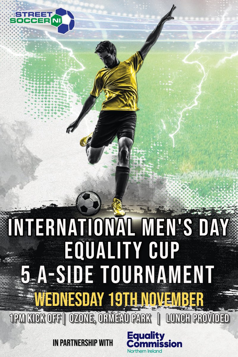 Looking forward to hosting the annual International Men’s Day tournament this November. 20 teams max for the event. Please contact us to register. 🏆⚽️