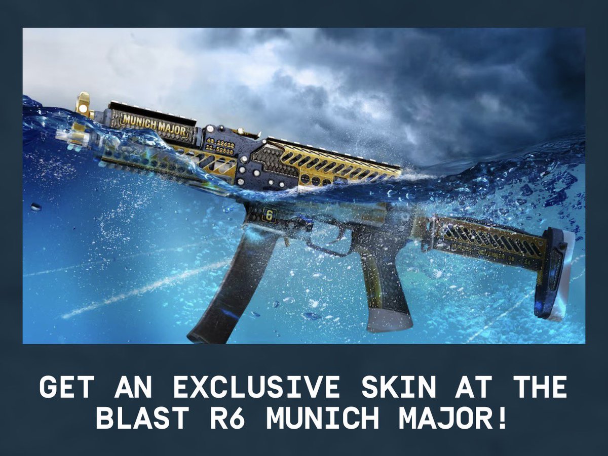 WYLDE_gg's tweet image. Munich Major Skin - Only for attendees! 🇩🇪

Get your tickets here: ubi.li/DnGB1
