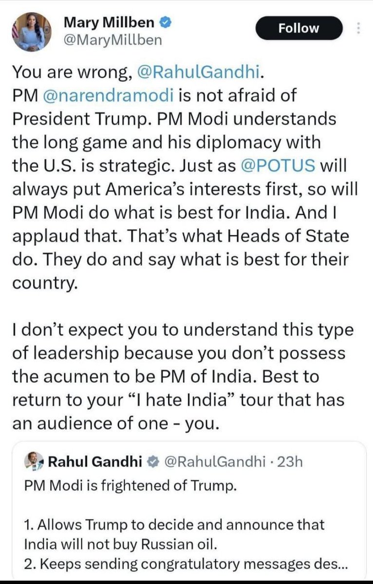 OfficeOfDGP's tweet photo. .@SupriyaShrinate Ji, Now even foreigner started coaching balak buddhi pappu https://t.co/IhxN8CT46b