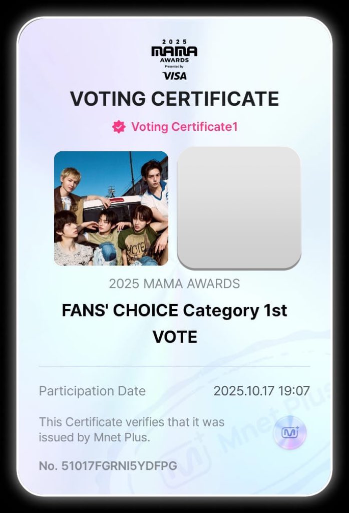 bbykeonho_'s tweet photo. My #2025MAMAVOTE is #CORTIS https://t.co/PIqSh2vIdw