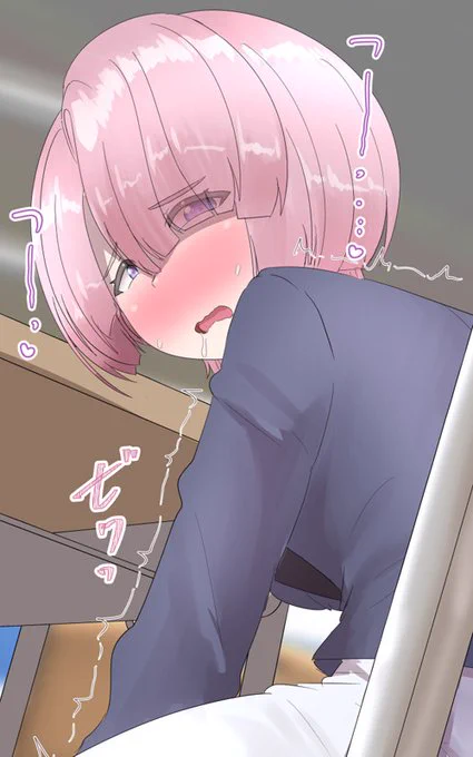 【授業中にノーパンでローター入れちゃう麻央ちゃん】(1/2) #ピケルの週末ラフ