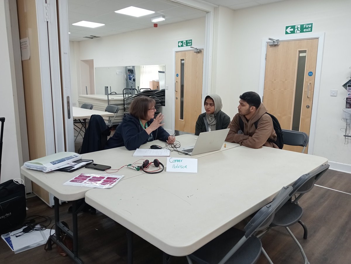 saharainpreston's tweet image. 🚀 Busy and productive morning at Job Club!

✅ CVs updated
✅ Job applications submitted
✅ Support given for Cera+ Care, Hospitality Ladder, and Rail Engineering NVQ L2 courses

🎉 Huge congrats to 5 members who secured jobs since last week – amazing progress! @JackieFlynnTod