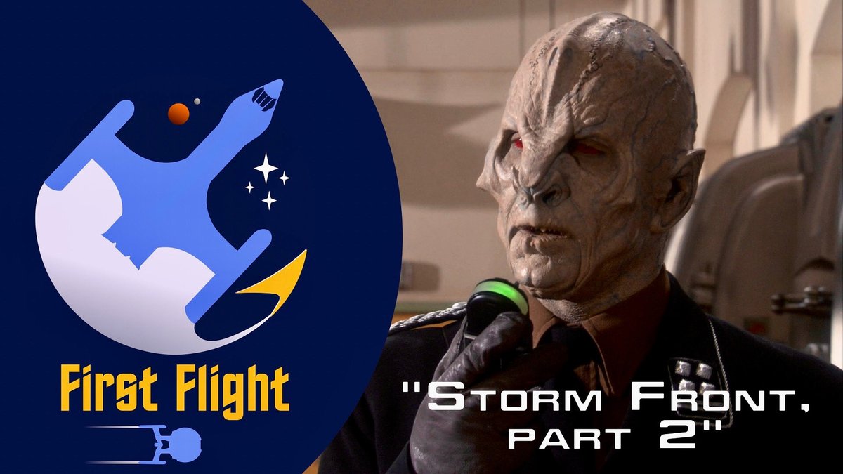FirstFlightPod's tweet image. **🚀🖖NEW EPISODE ALERT🚀🖖
We say bye to the Space Natzis, Daniels AND Silik this episode, and @abbymsommer and @ShelfNerds find the heart in this episode that still resonates deeply today.  Come take a listen!