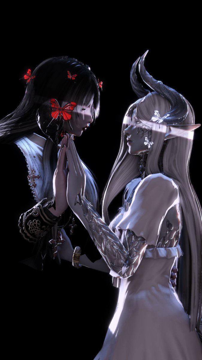 Luci (@nocturnusxiv) on Twitter photo Magnet. 
oh how i'm drawn to you.
#gposers #au_ra Magnet. 
oh how i'm drawn to you.
#gposers #au_ra