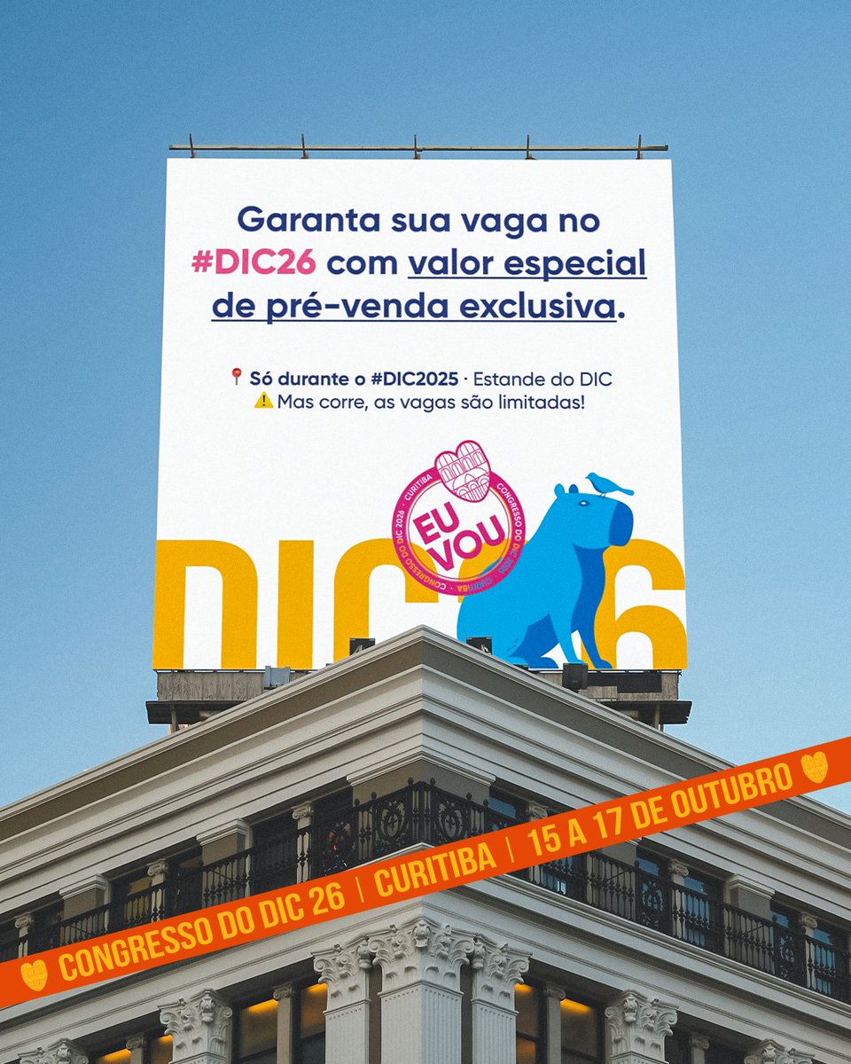 Congresso do DIC 2026 tweet media