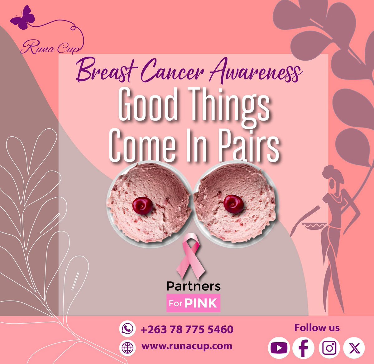 myrunacup's tweet photo. Help us raise breast cancer awareness this month!
#PeriodsMadeEasy #menstrualcup #menstrualhygiene #savemoney #menstrualcup #menstrualhygiene #octoberbreastcancermonth #breastcancerawareness #breastcancer https://t.co/pIS8B2XKIR