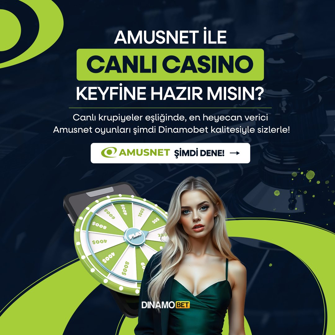 📢 Amusnet canlı casino masalarını, #Dinamobet farkı ile denediniz mi?

🎲 Canlı casino keyfini Dinamobet ile ikiye katlamak için bekleme!

📝 Sen de hemen üyelik oluştur, deneme bonusu ile 500TL kazanma fırsatını kaçırma!

🔗 Güncel Giriş: tinyurl.com/3fete75w