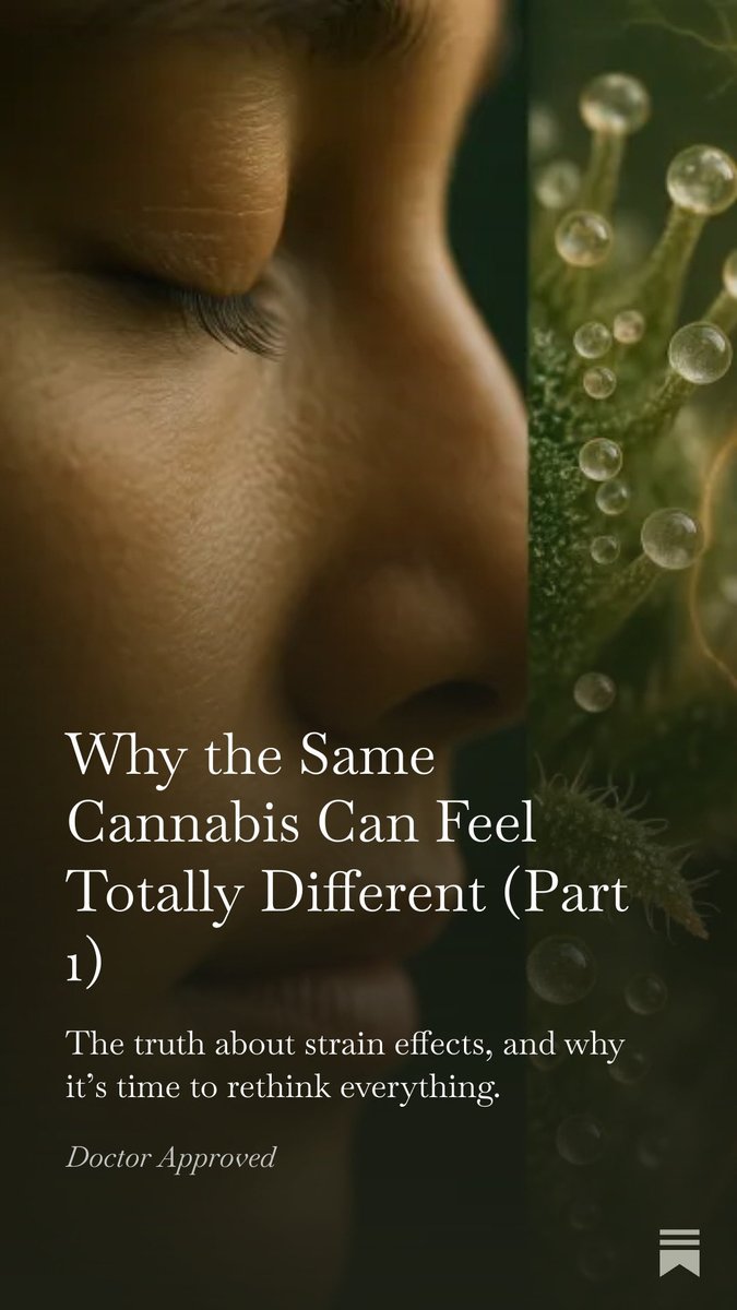 There are no fixed effects — only changing systems.

Your endocannabinoid system isn’t a switchboard. It’s jazz.

Cannabis doesn’t promise sameness. It promises resonance.

#CannabisCommunity #CaplanCannabis #WeedLovers
