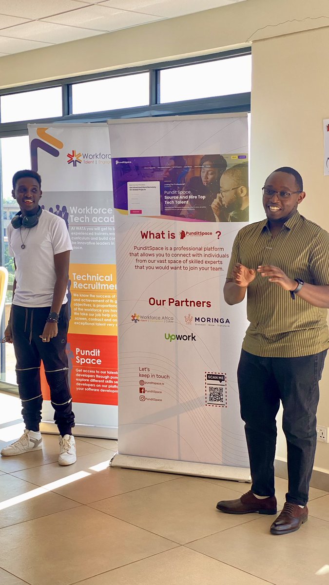WorkforceAfrica's tweet image. The @WorkforceAfrica  x @punditspace_  team had an amazing experience at the Speed Dating with Recruiters event hosted by @youngtechiez  at USIU 🎓

#WorkforceAfrica #Punditspace #YoungTechiez #USIU #TalentDevelopment #Techtalent