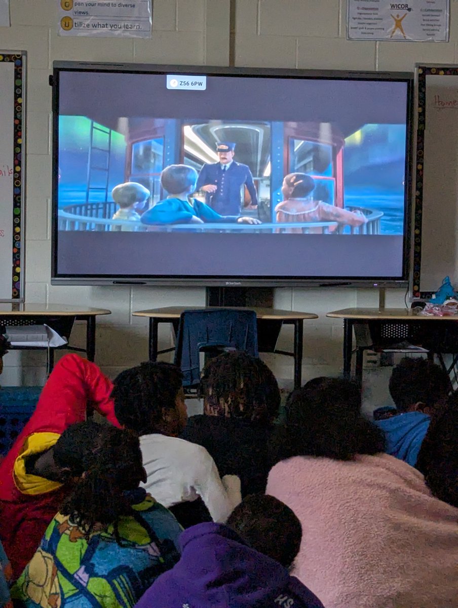 Mrs. Lewis's and my homerooms of <a href="/RCE_SAiL/">@RCE_SAiL</a> Dolphins taking part in a winter tradition. Pajama Day and The Polar Express. <a href="/ngilmore012024/">Nikki Gilmore</a> <a href="/gad1127/">Stacey Gadson</a> <a href="/WebsterScdenise/">Denise Webster</a> @elathelitway <a href="/pelewis8/">Petrina Lewis</a>