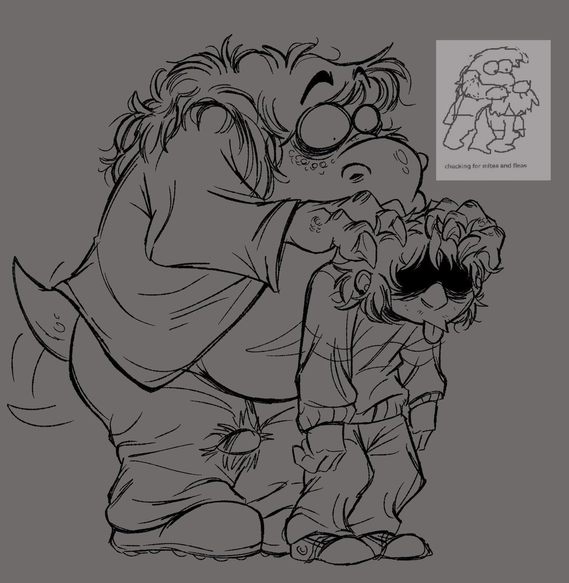 zarria the bi werewolf (@ttrashcatt_) on Twitter photo the creatures #deltarune the creatures #deltarune