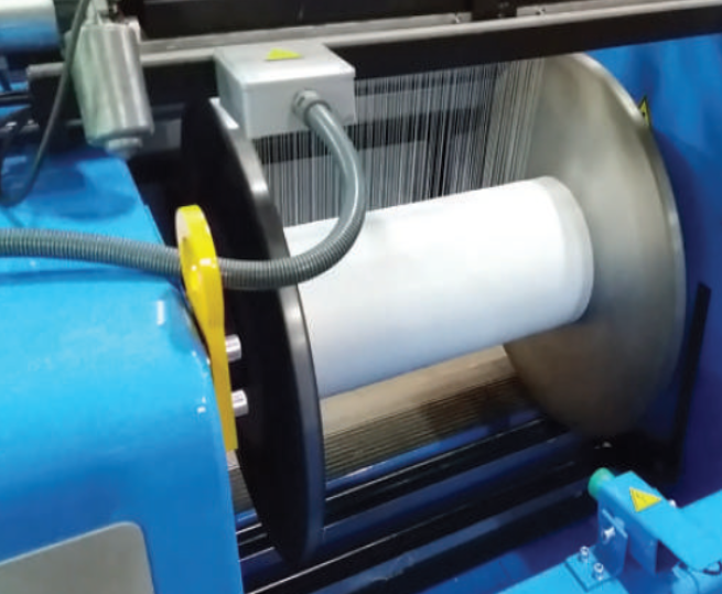 rivitex's tweet photo. Eficiencia e confiabilidade no seu Urdume de Elastomero! 

Máquina urdideira direta para produção de feixes de fios elastômeros, cru ou revestidos, projetada para facilitar enrolamento e garantir a qualidade do urdume no carretel.

 https://t.co/xjwVBj3Mkr https://t.co/x778IBdkfL