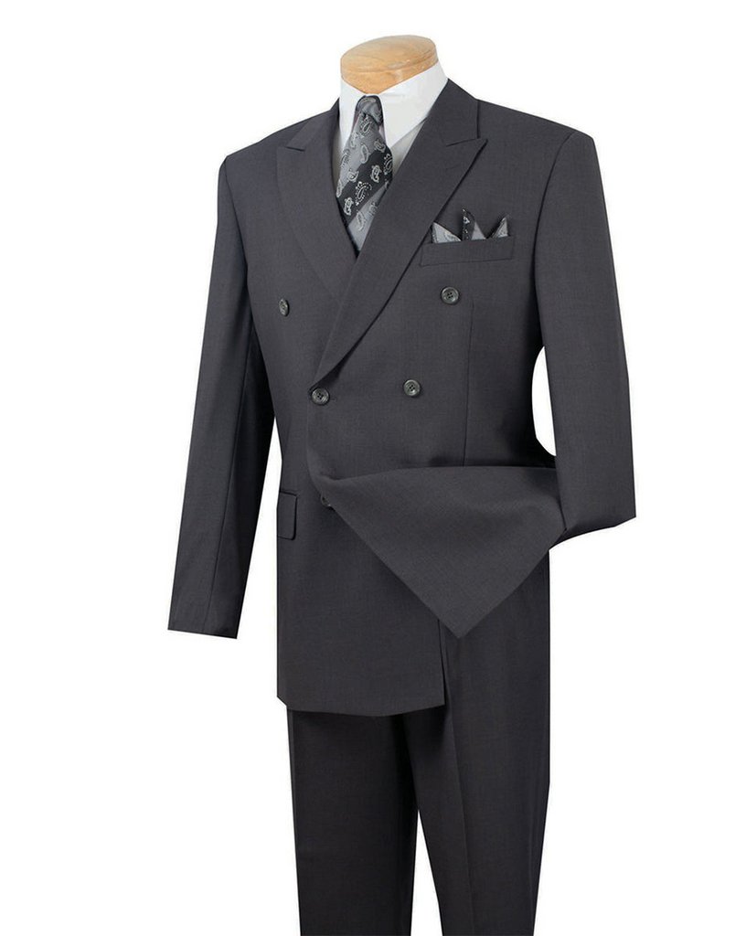 SuitsOutlets's tweet image. Check out this product 😍 Ramses Collection - Dark Heather Gray Regular Fit Double Breasted 2 Piece... 😍 
by Vinci starting at $169.95. 
Shop now 👉👉 shortlink.store/vaqferaos8nr