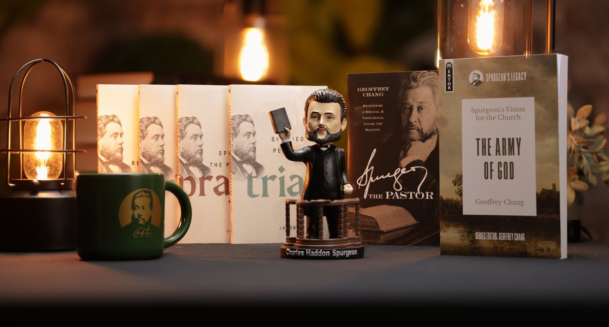 📚 GIVEAWAY! 

To celebrate week 3 of Pastor Appreciation Month, we're giving away a Spurgeon bundle to one of YOU! 

FOLLOW us, LIKE this post, and RT to be entered to win!