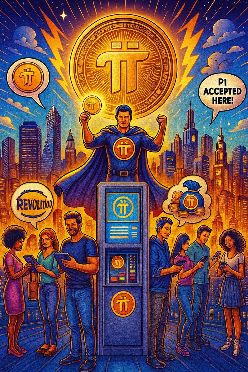 santosinakatomo's tweet image. 🚀💥Pi Revolution is Here!💥🚀
Crypto is evolving and Pi Network is leading the wave!🌐⚡
👨👩👧👦 Join the movement.
📲 Start mining.
🏪 Spend Pi.
🔥Pi Accepted Here — A New Era Begins!🔥
👉Follow us for more updates & community power:
🔵 Facebook Page: facebook.com/share/17CpEF4r…
🚀