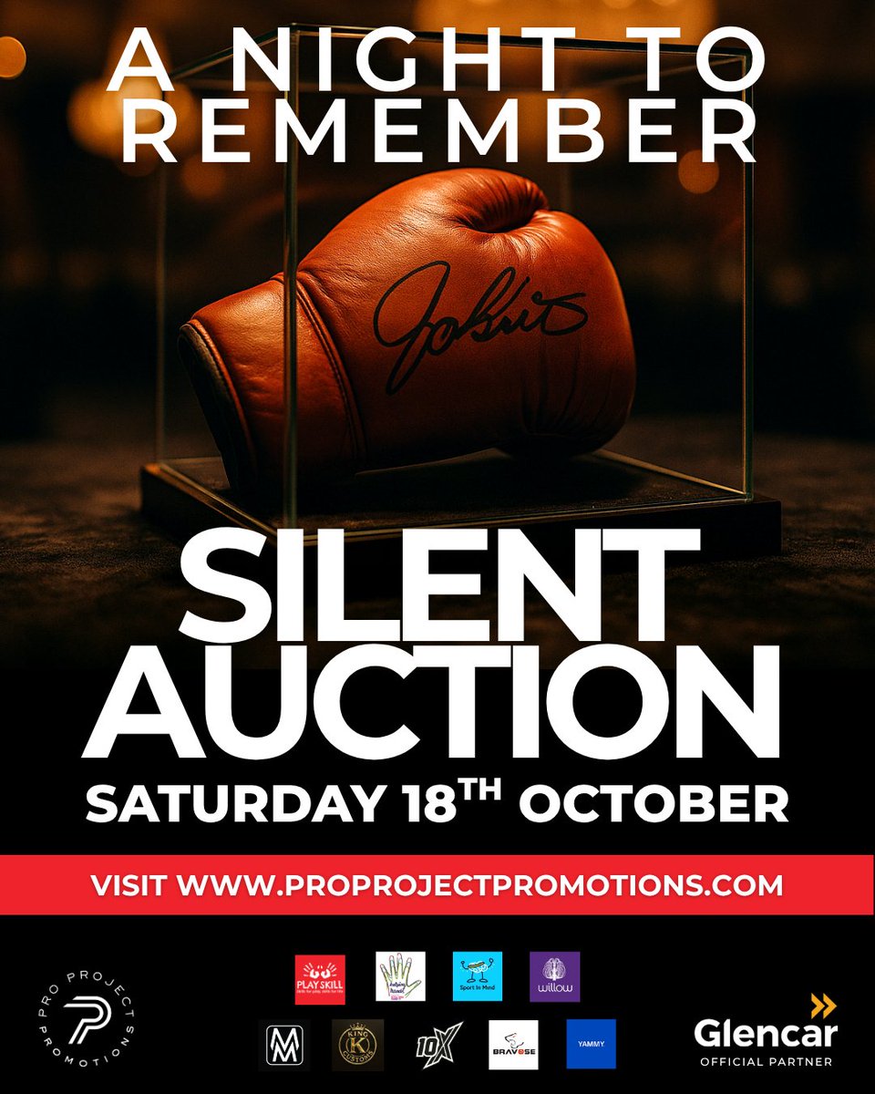 proprojectpro's tweet image. The A Night to Remember silent auction is now live.

Bid on incredible items and experiences, with all proceeds going towards raising money for our four amazing charities. Every bid makes a difference.

You can take part through the link in our bio or on our website.